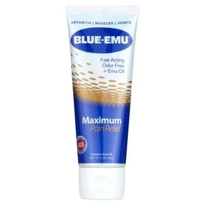 Blue-Emu Maximum Pain Relief Cream for Arthritis, Muscle Pain, & Joint Pain NWT